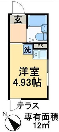 サファイア北千住の物件間取画像